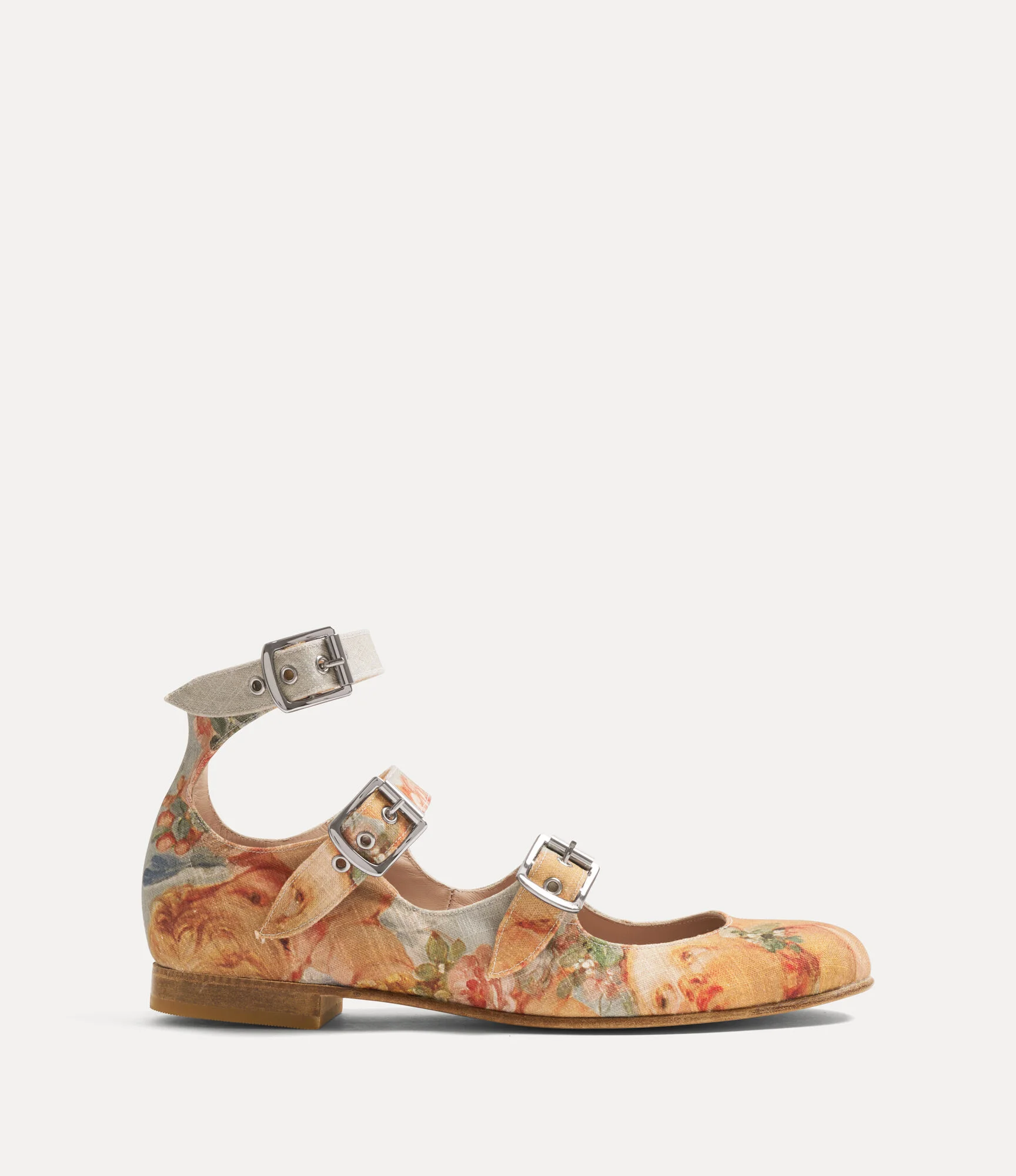 ROMAN THREE STRAP SANDAL - 1