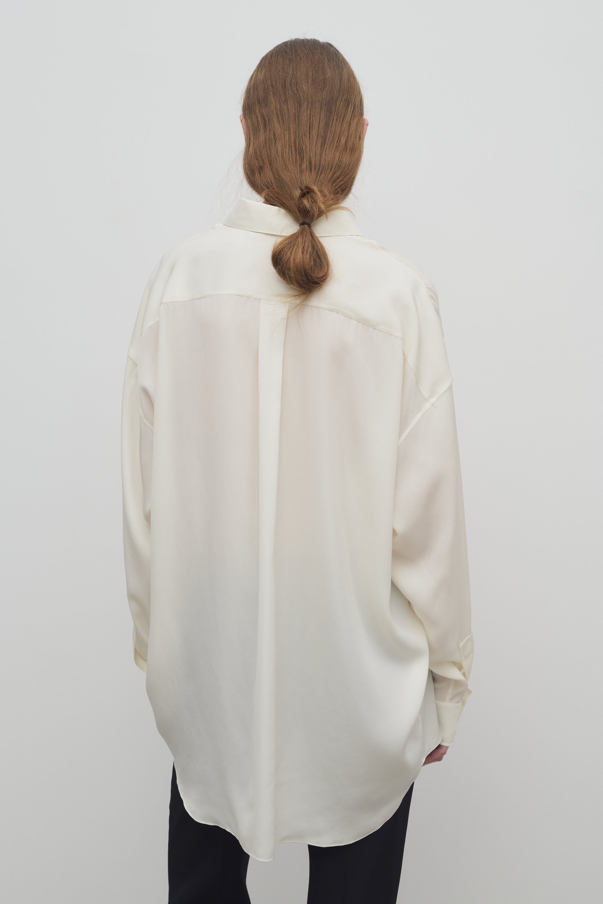 Caster Shirt in Silk - 5