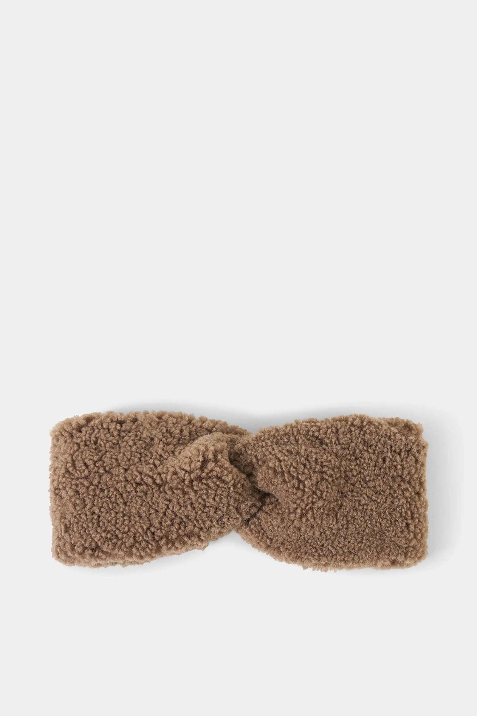 Justy Teddy Bear Headband in Hazel - 1
