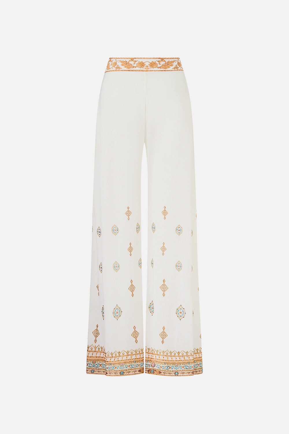 MESH STRAIGHT LEG BEACH PANT - 7