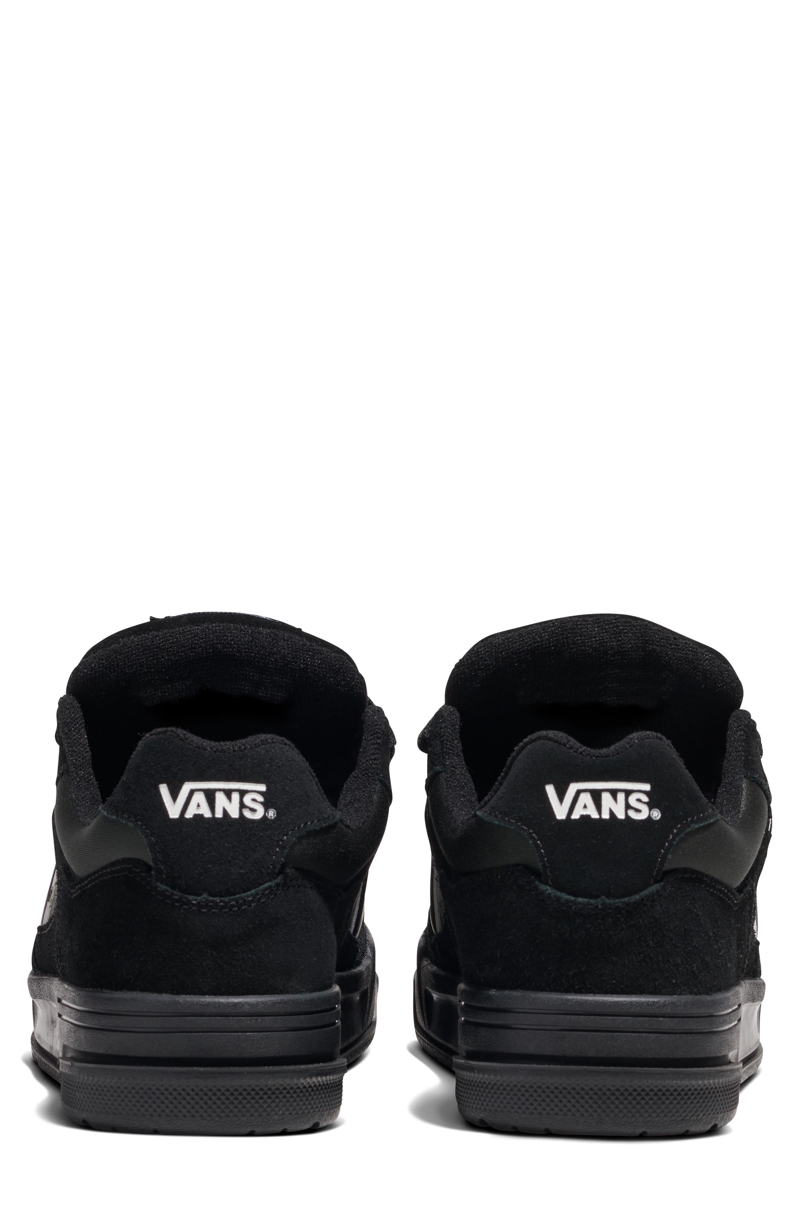Vans Upland Sneaker in Black/Black/White at Nordstrom - 4