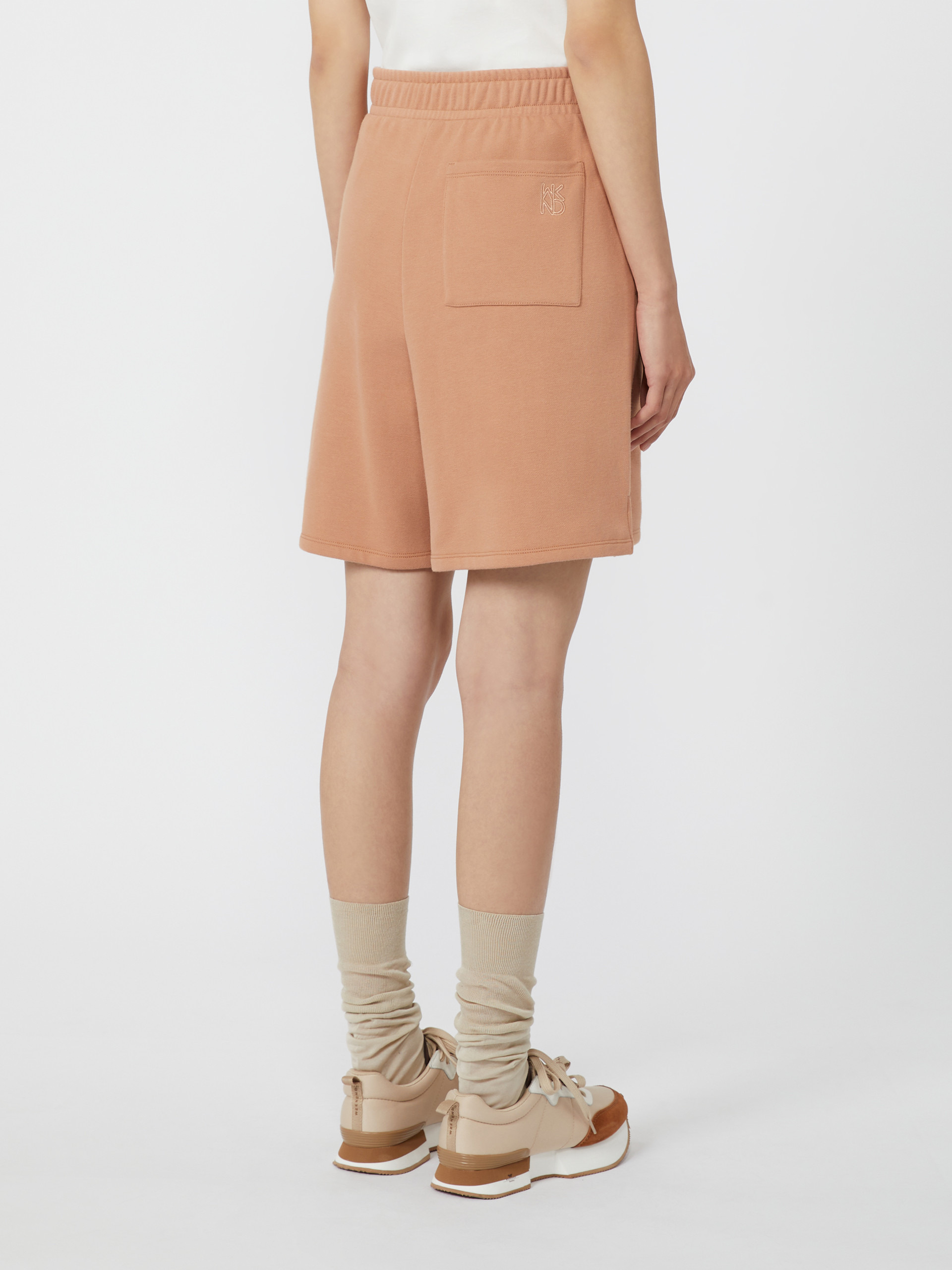 MAESTA Cotton fleece shorts - 4