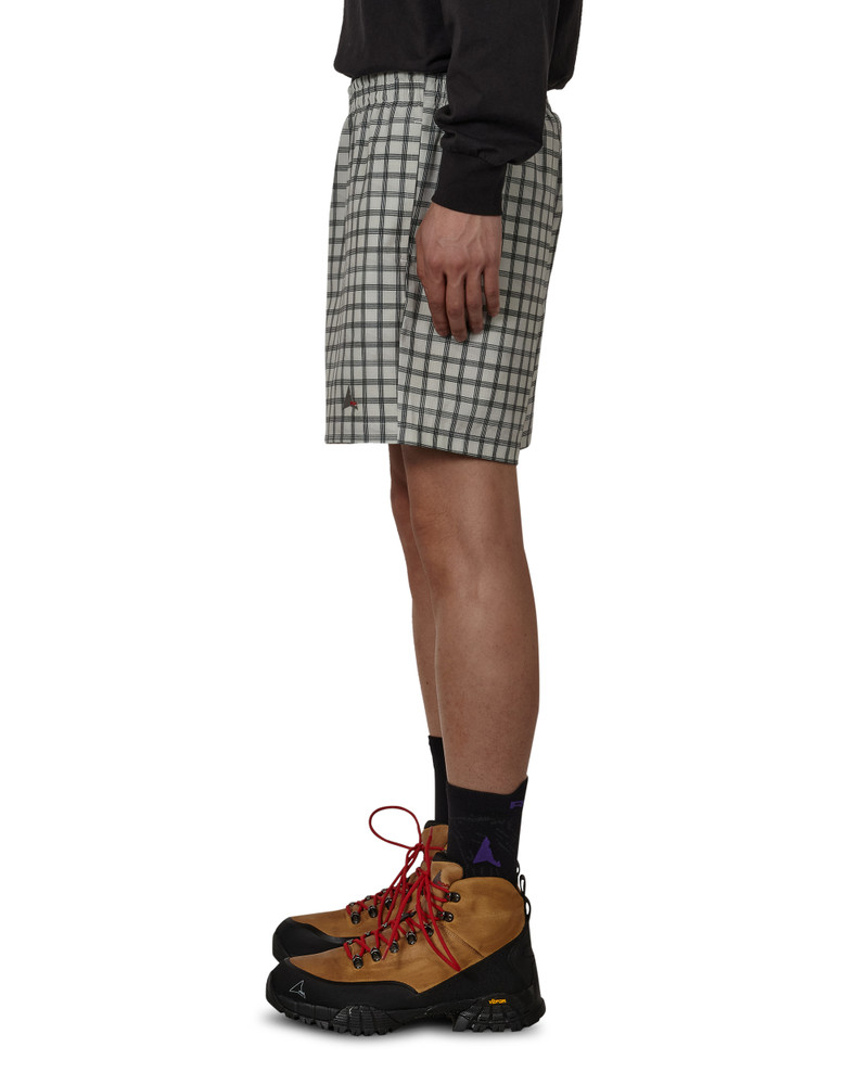 Aair Floweave Printed Check Shorts 4