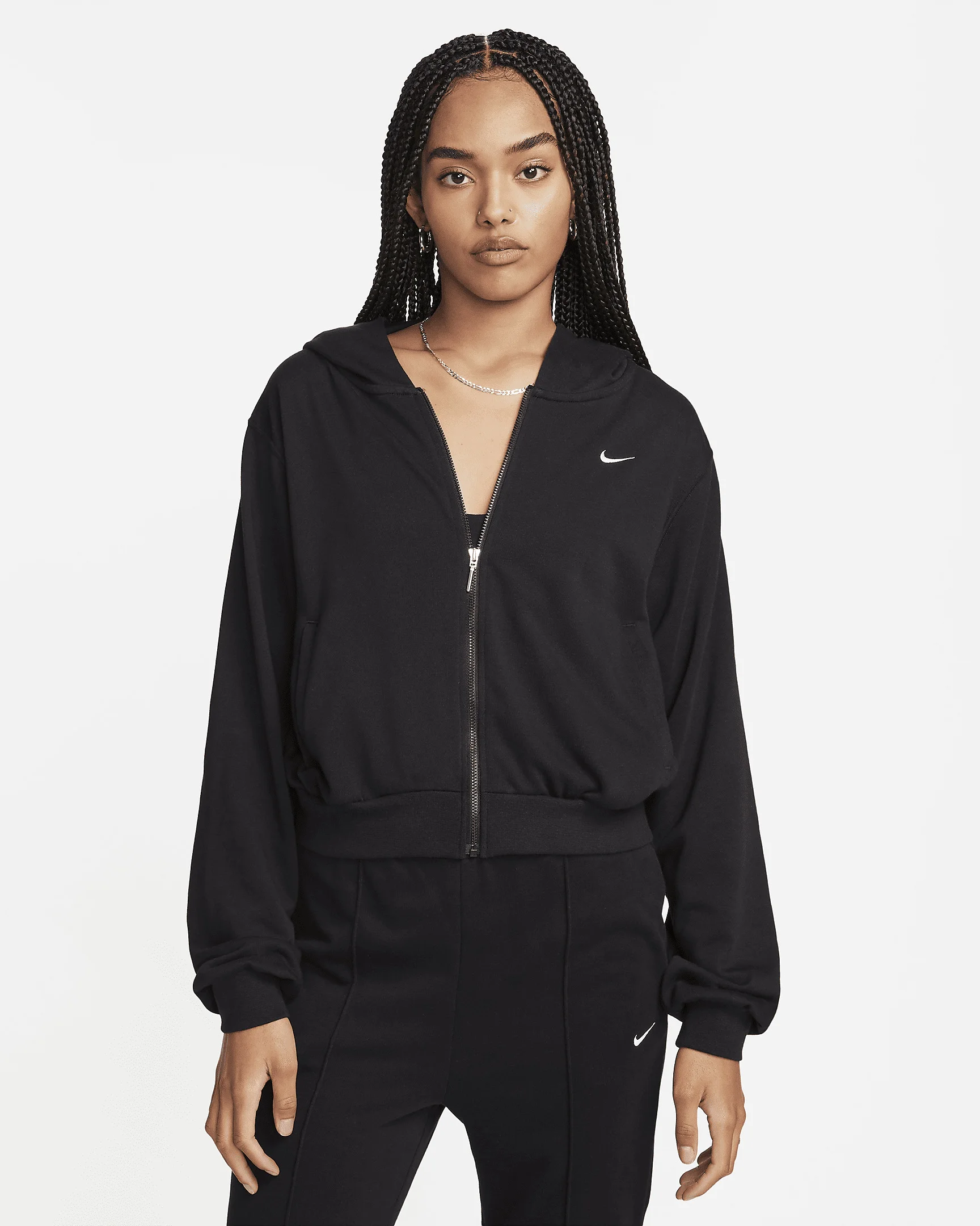 Nike Sportswear Chill Terry Women's Loose Full-Zip French Terry Hoodie - 1