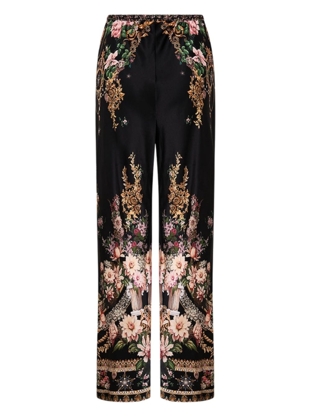 graphic-print trousers - 7