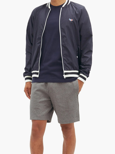 Maison Kitsuné Windbreaker varsity jacket outlook