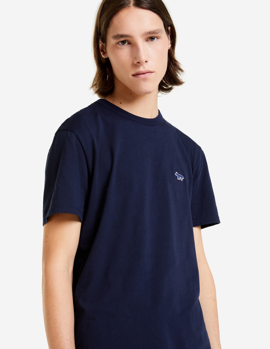 NAVY FOX PATCH CLASSIC TEE-SHIRT - 3