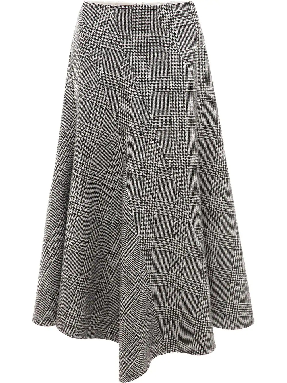 houndstooth spiral skirt - 1