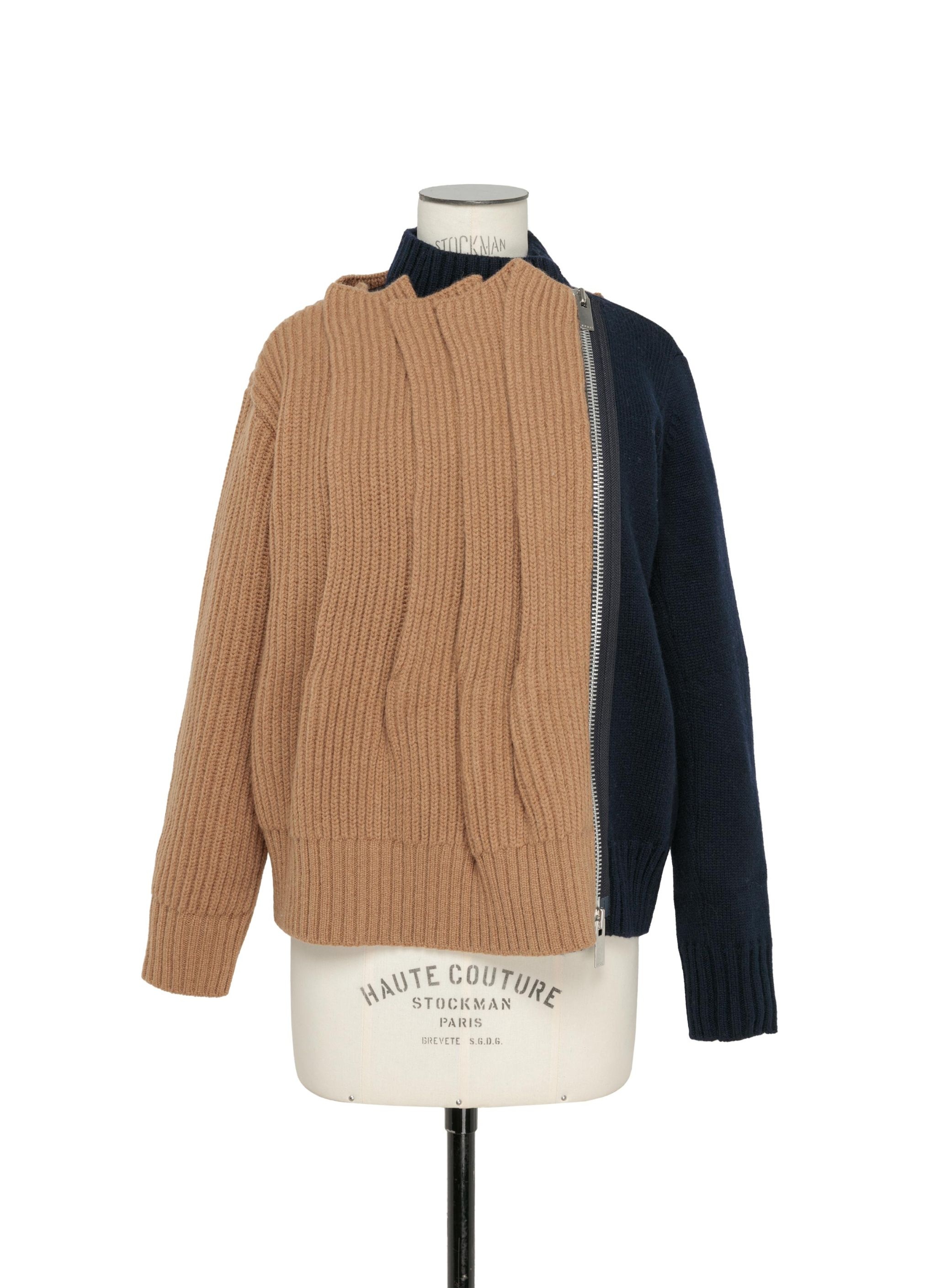 Wool Knit Blouson - 1