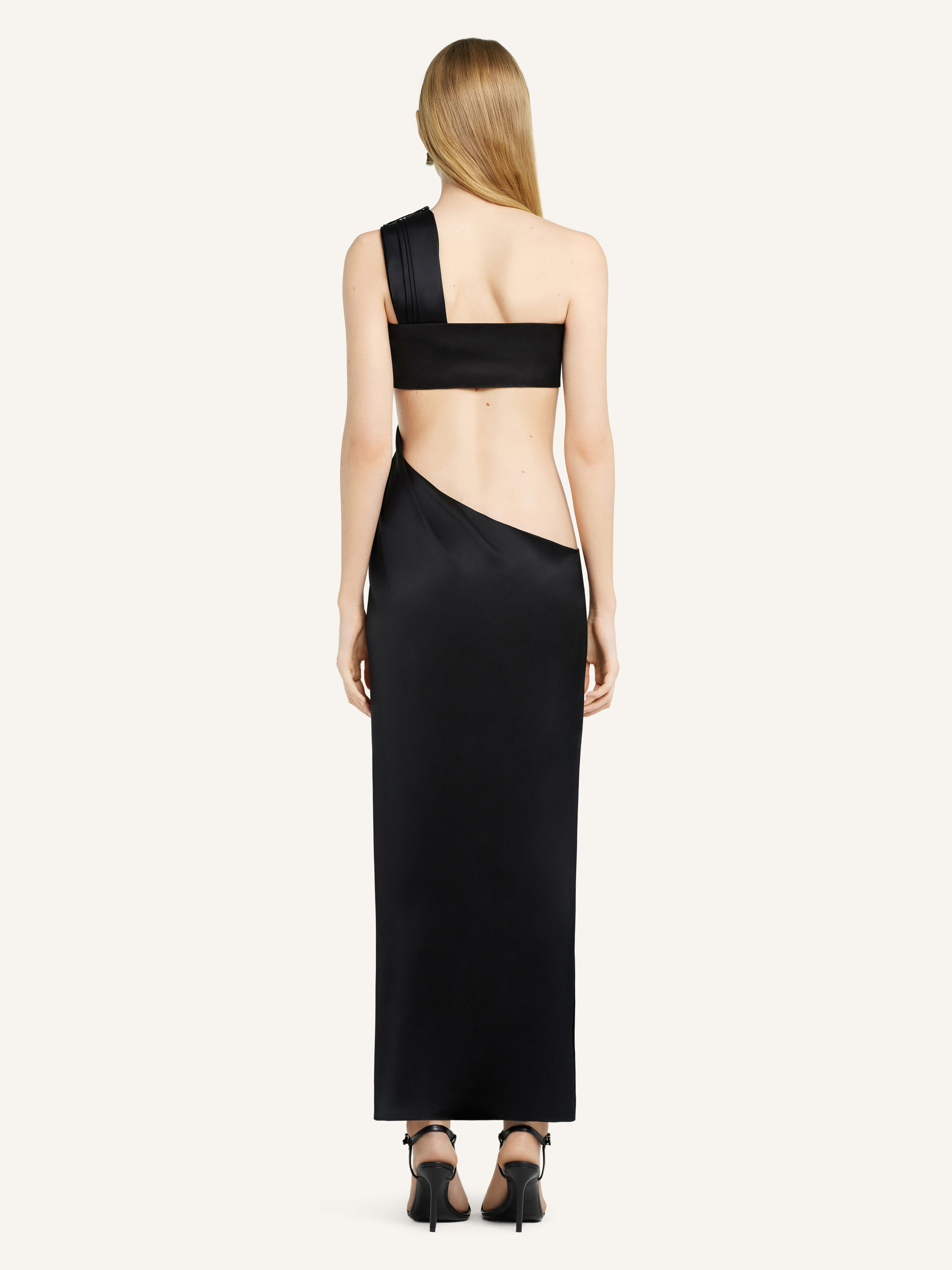 TWIST DRAPED DRESS - 4