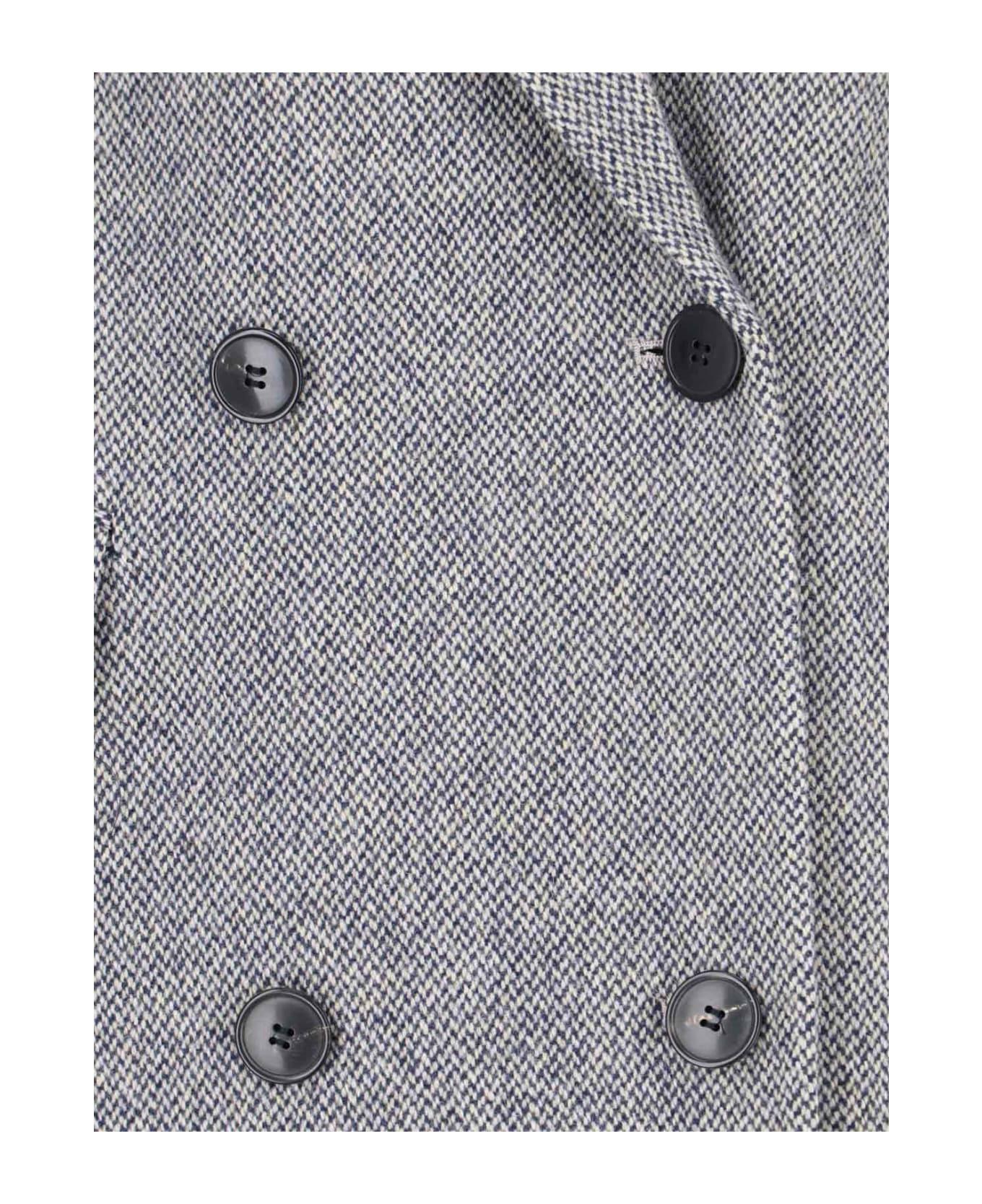 Double-breasted Coat - 4