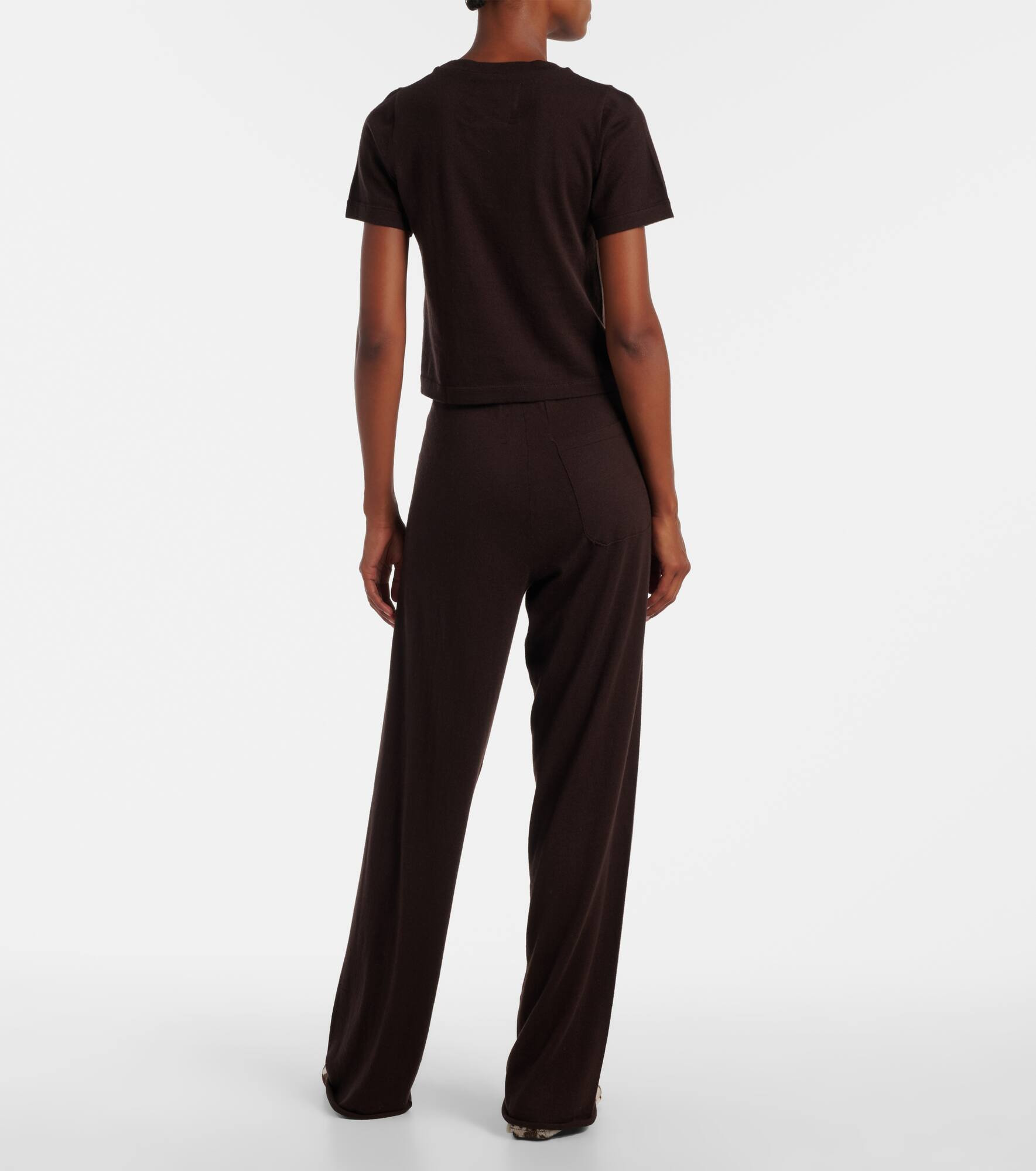 Tina cotton and cashmere T-shirt - 3