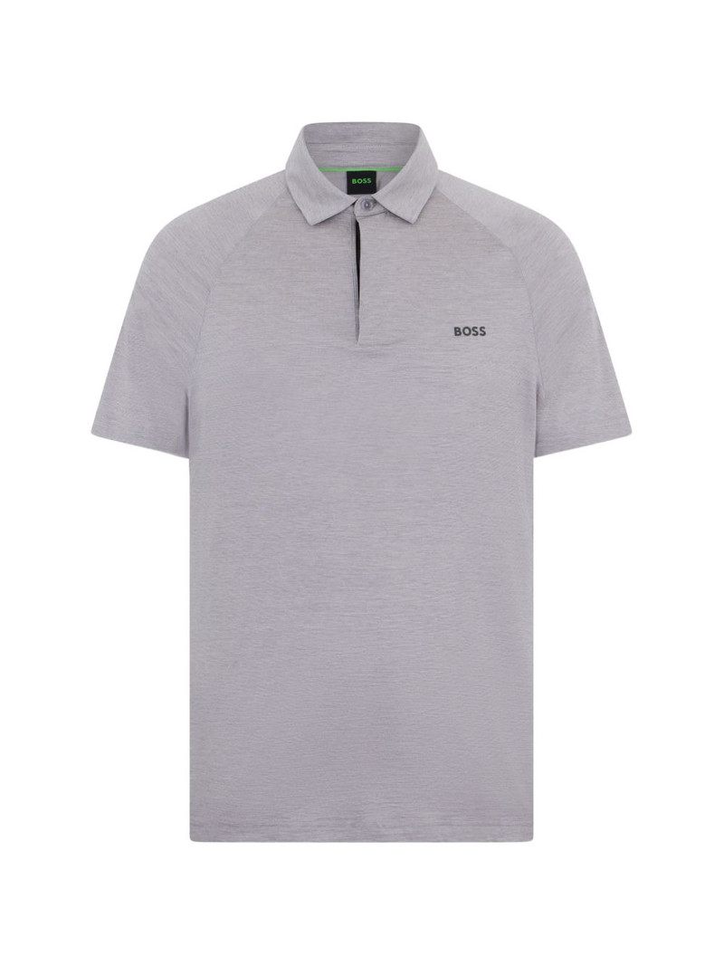 chest logo polo shirt 1