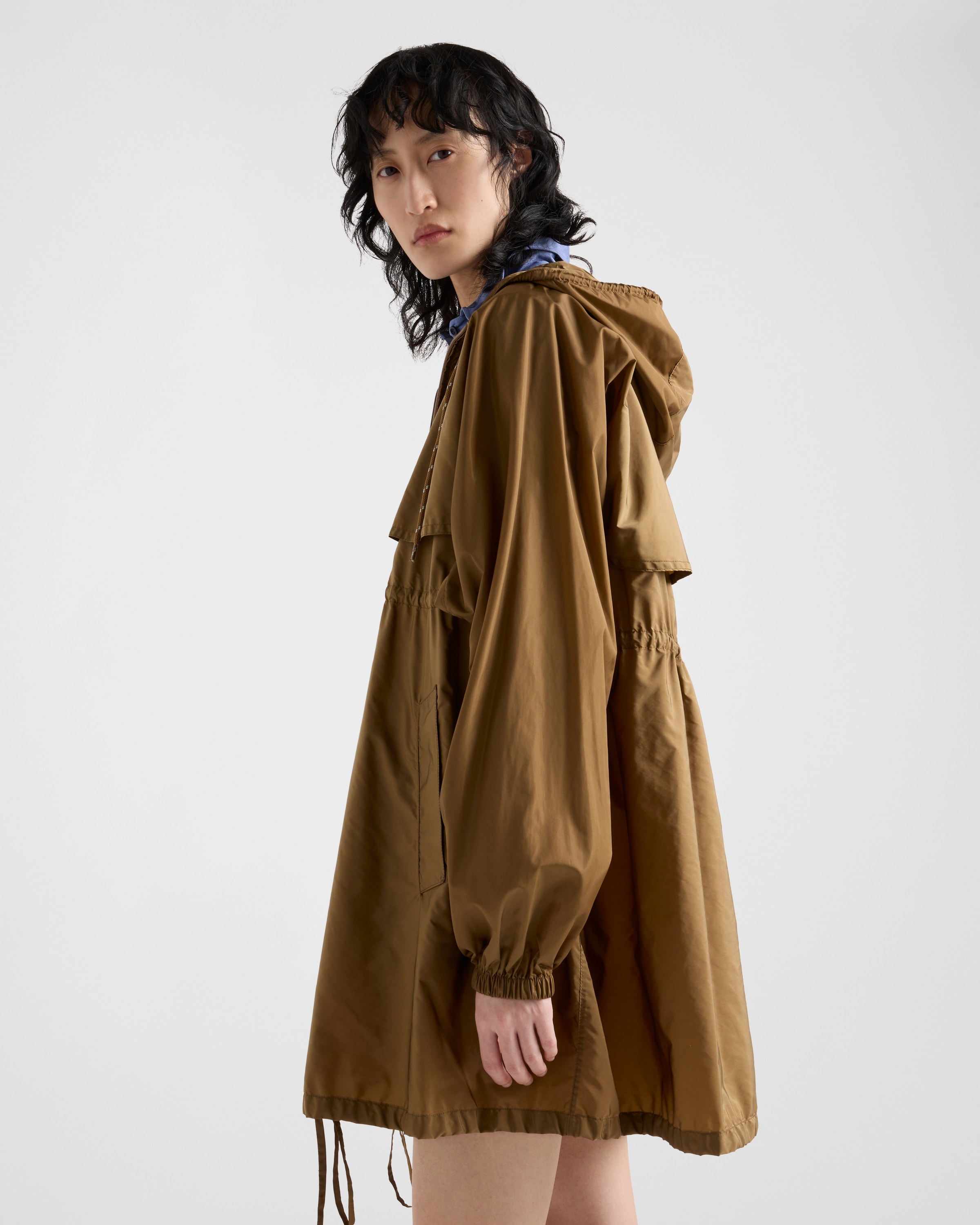 Lightweight Re-Nylon raincoat - 4