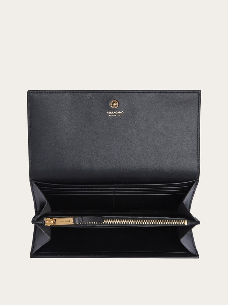 FERRAGAMO PADDED CONTINENTAL WALLET outlook