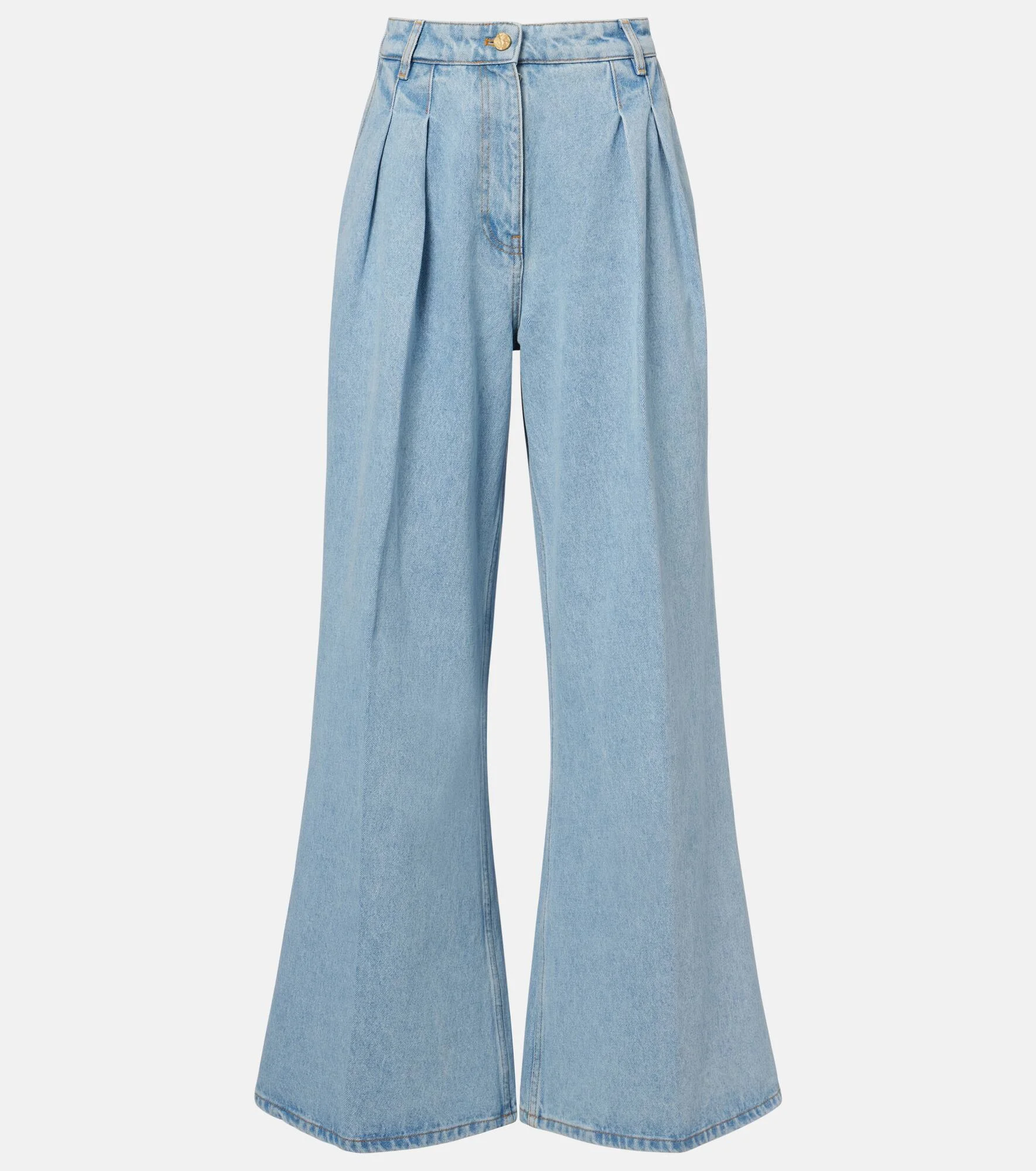 High-rise wide-leg jeans - 1