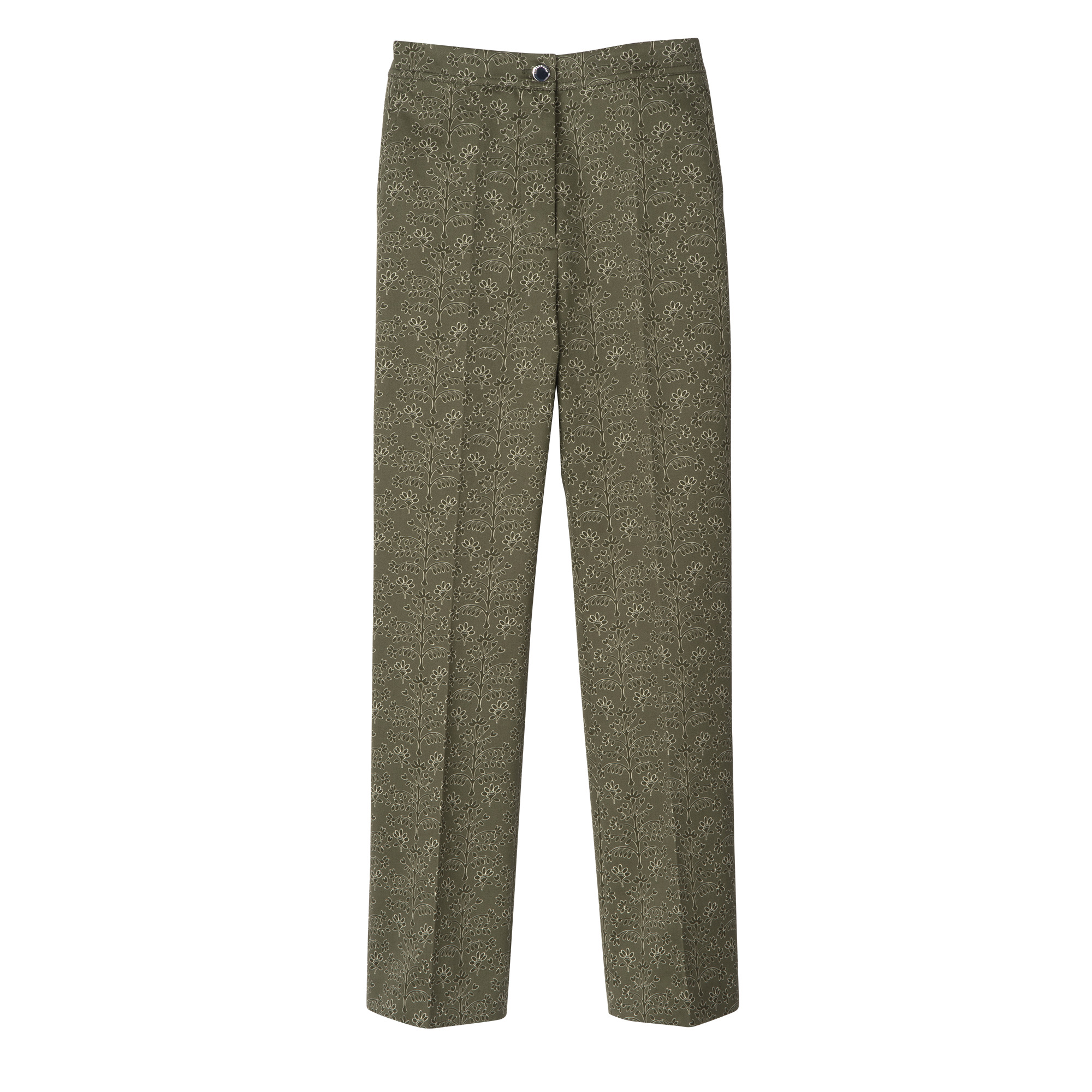 Trousers Laurel - Printed gabardine - 1