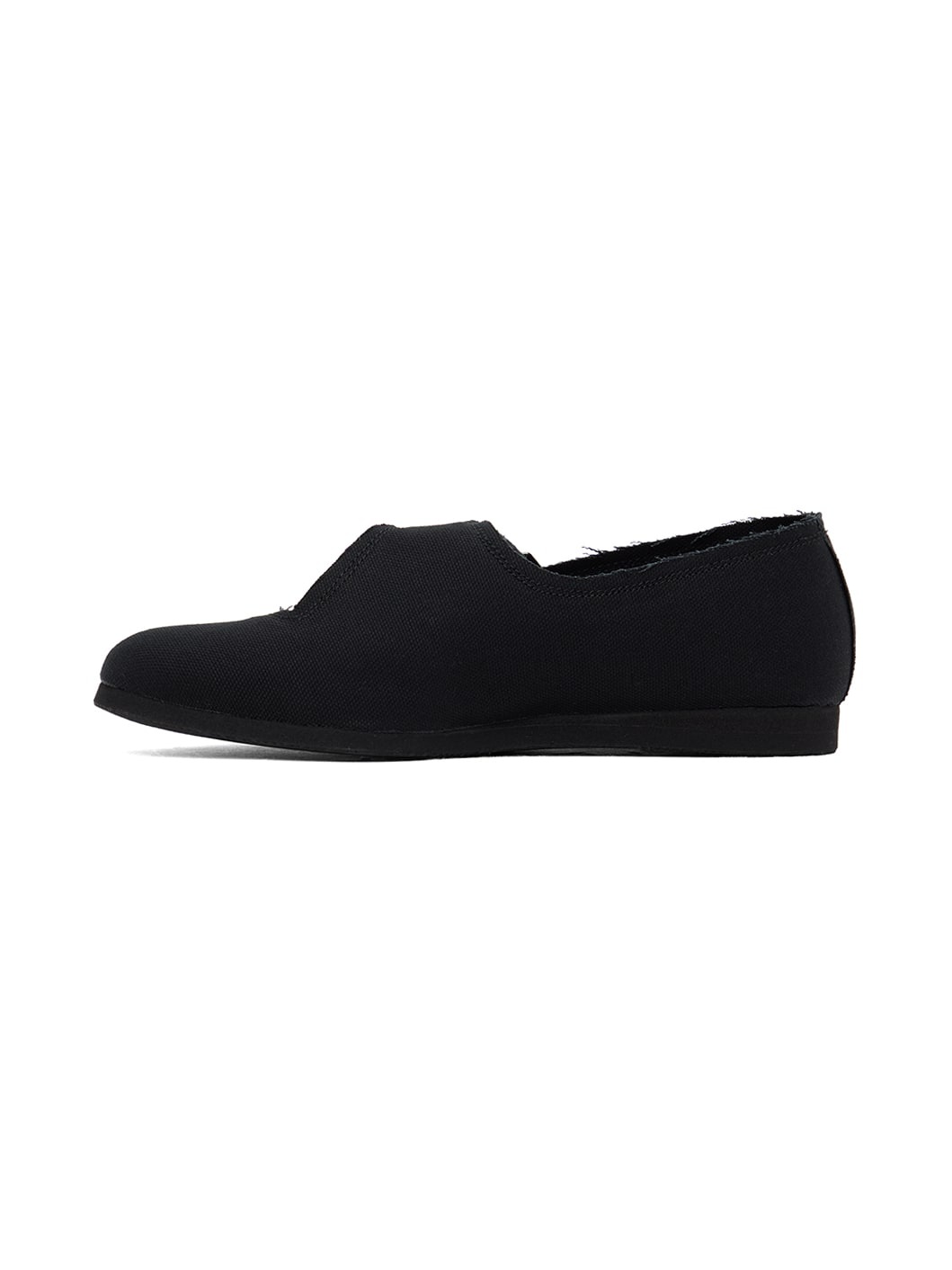Black Oxford Mary Jane Ballerina Flats - 3