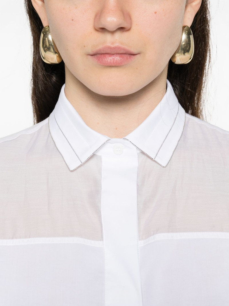 embellished-collar shirt 5