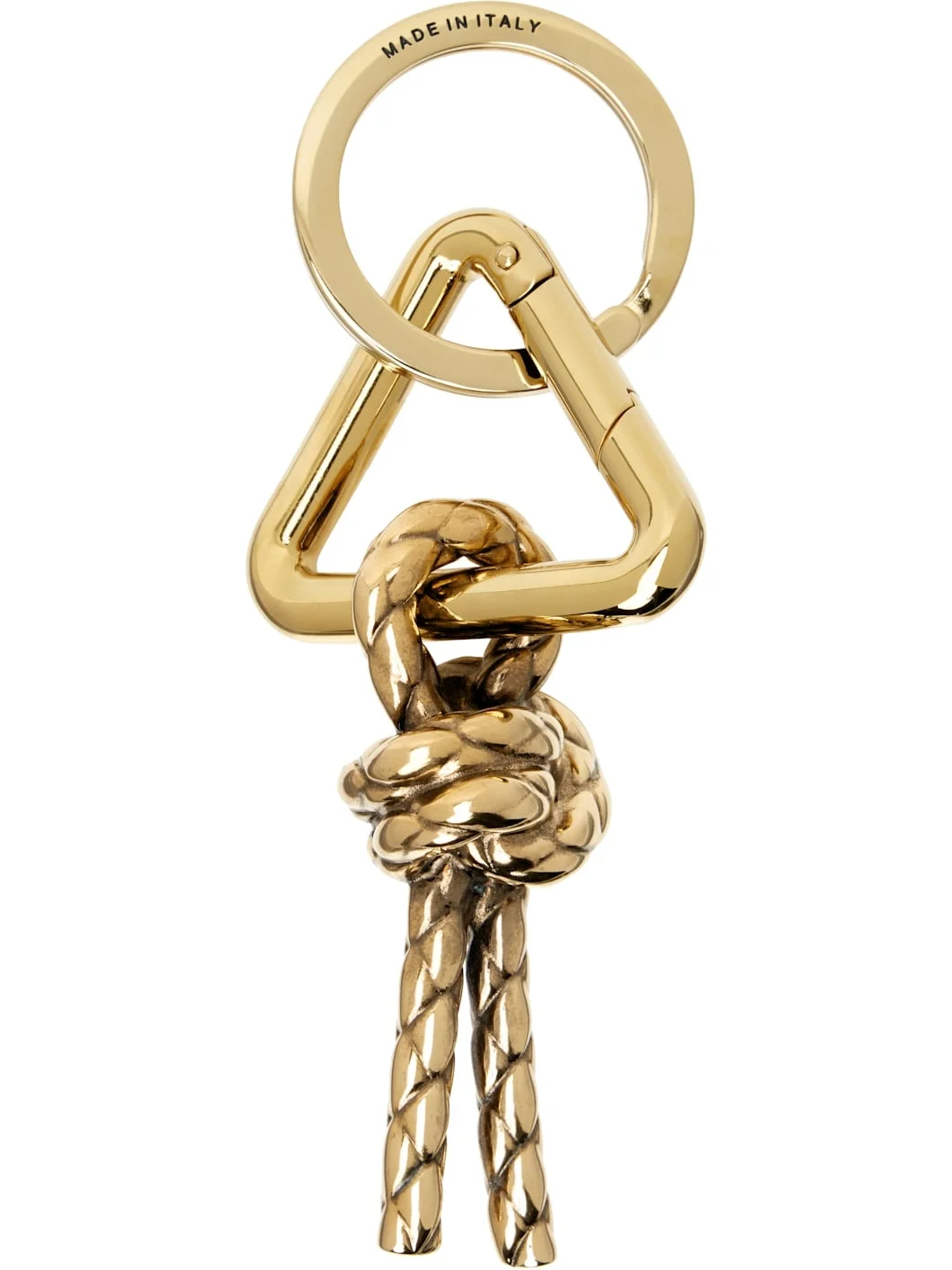 Gold Metal Knot Keychain - 1