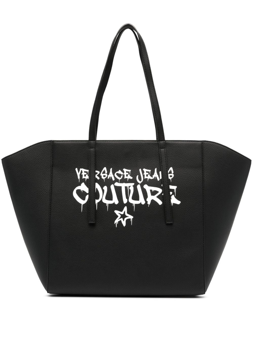 logo-print tote bag - 1