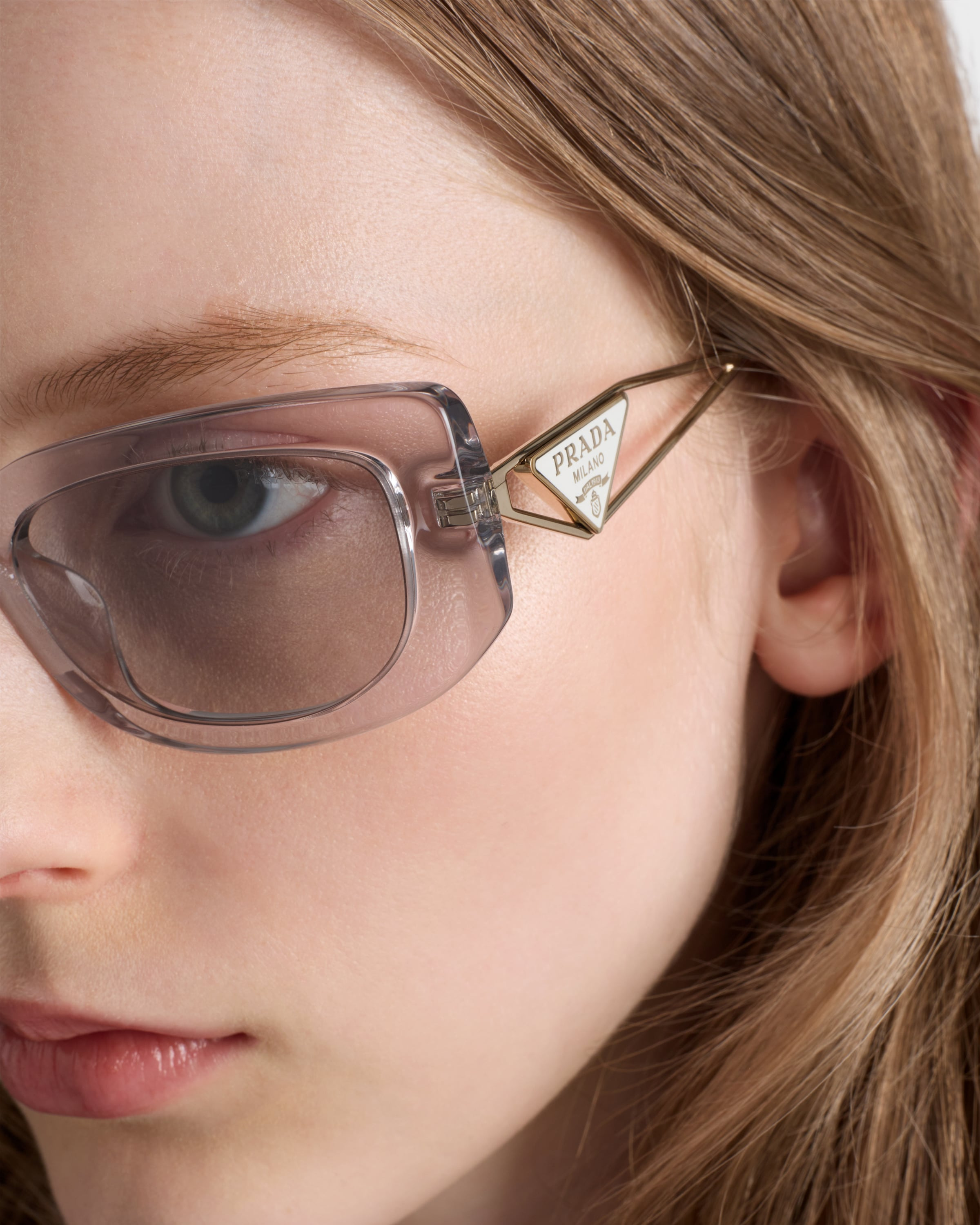 Prada sunglasses with the triangle logo - 6
