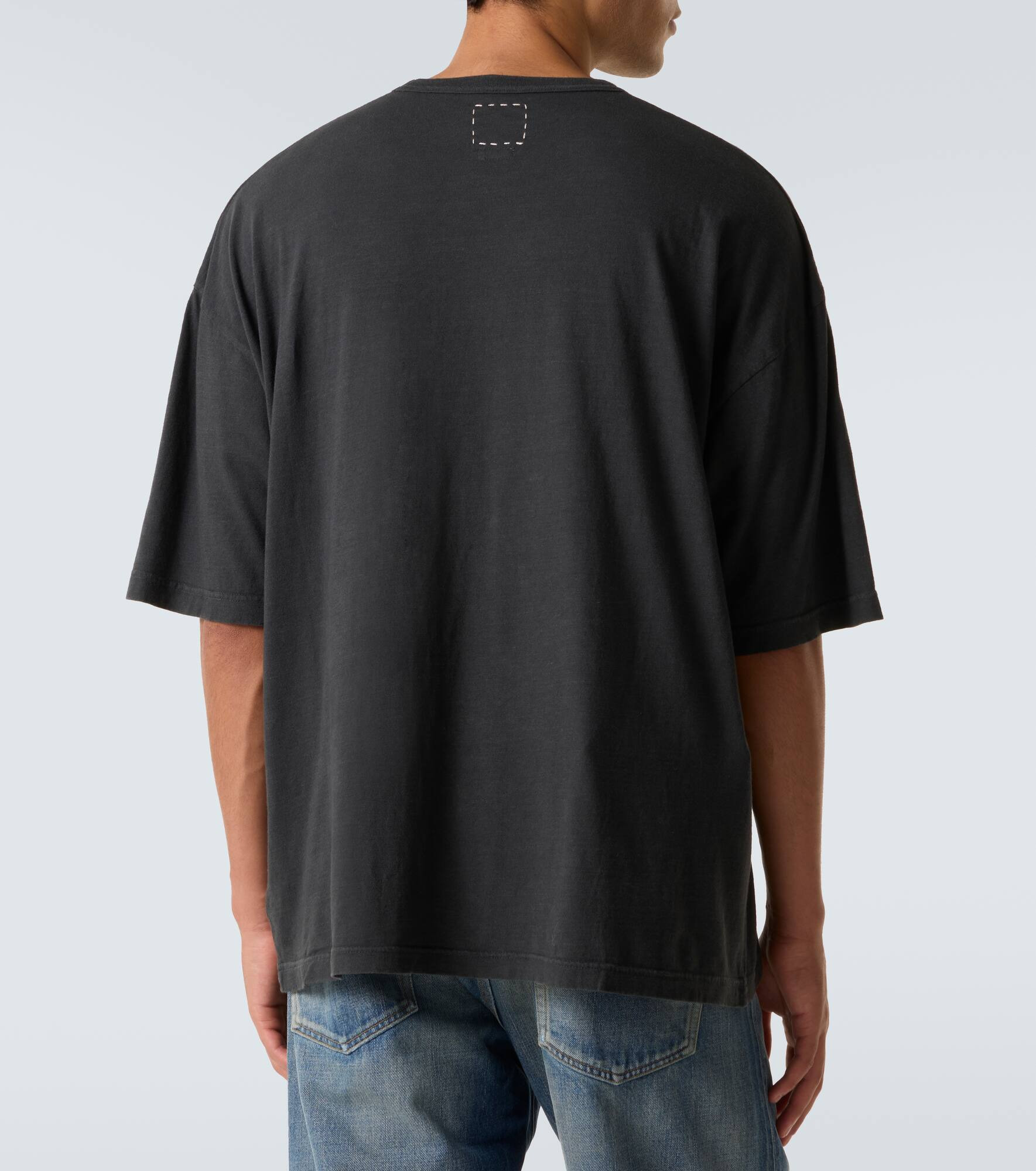 Jumbo cotton-blend T-shirt - 4