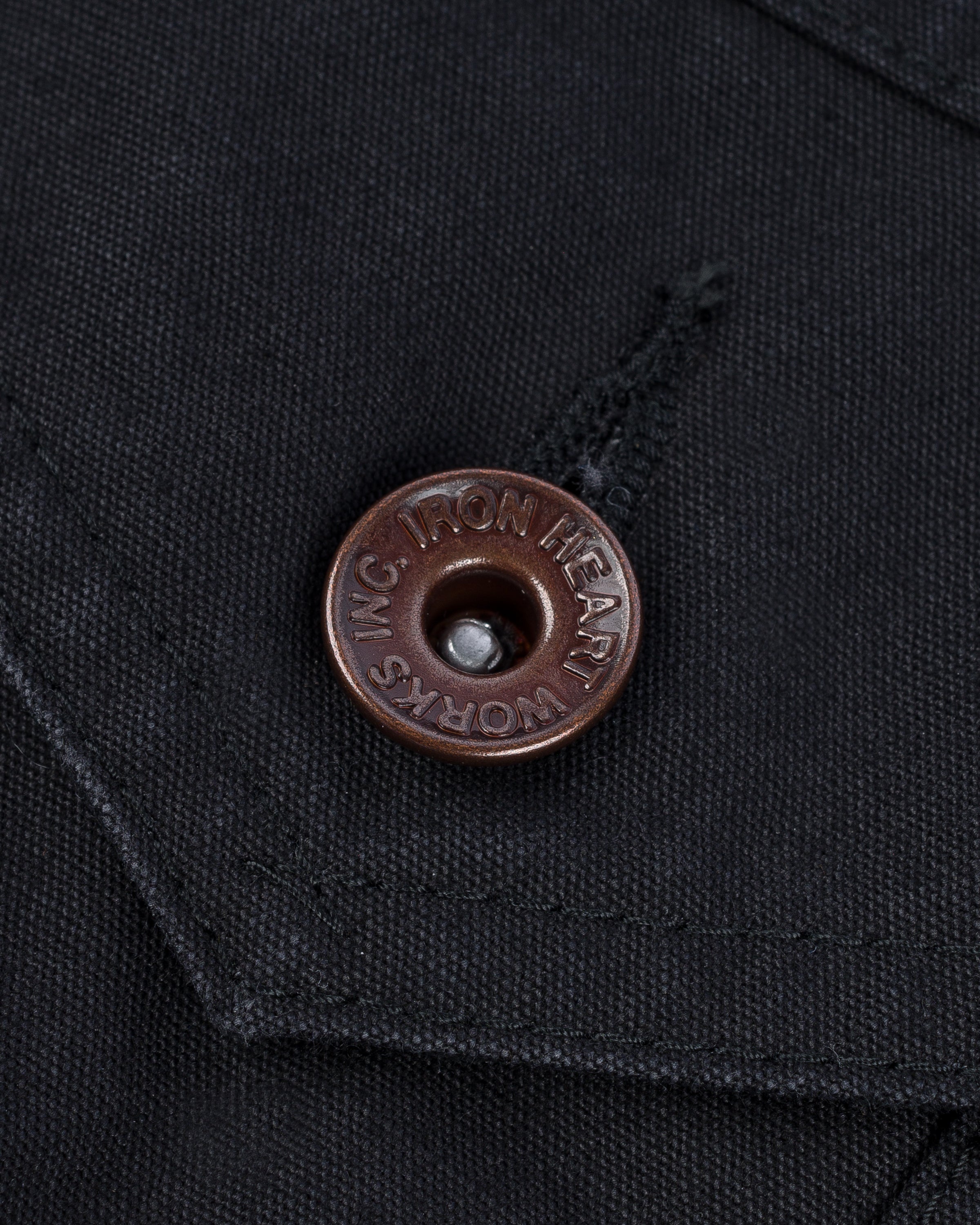 9OZ CANVAS TYPE III JACKET - BLACK - 14