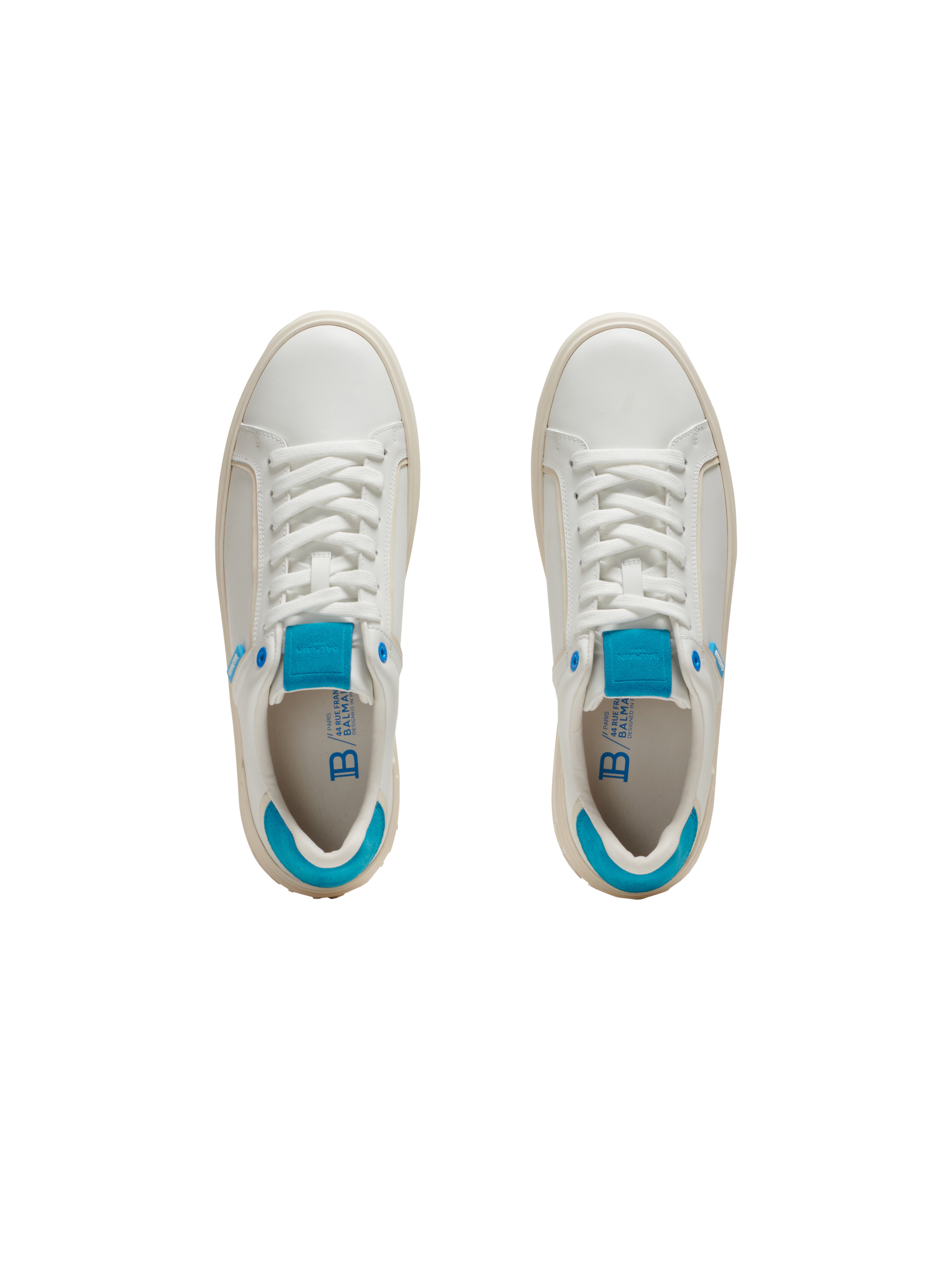 B-Court trainers in leather and suede - 3