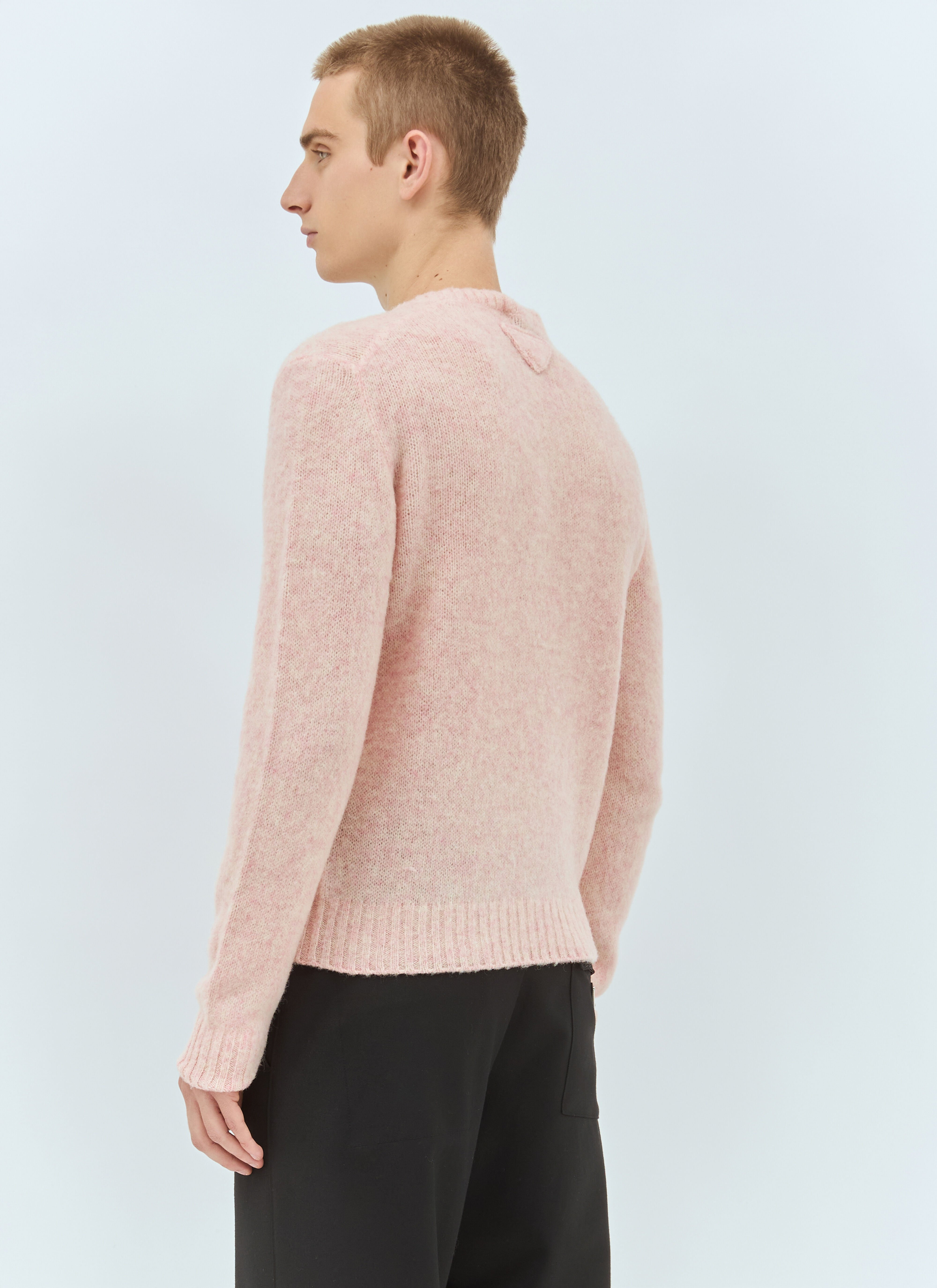 Shetland Wool Crewneck Sweater - 5
