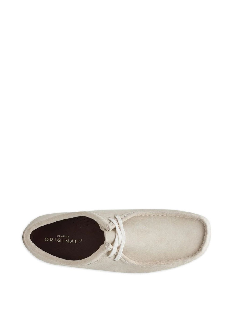 Clarks Originals Wallabee "OFF WHITE SUEDE" desert boots outlook