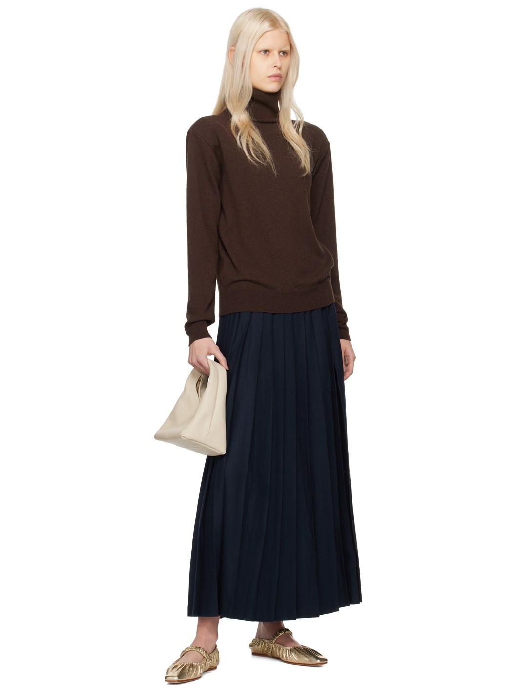 Brown Ines Turtleneck - 4