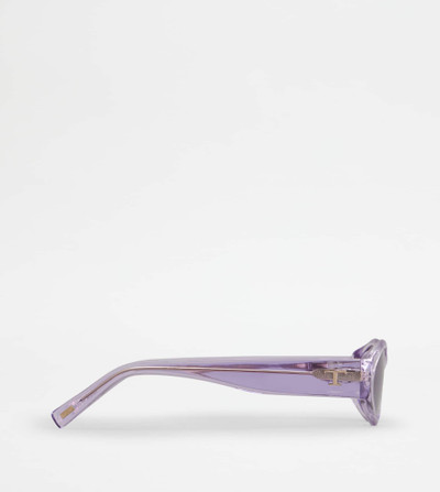 Tod's OVAL SUNGLASSES - VIOLET outlook