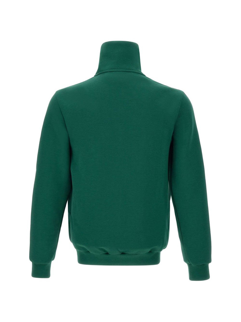 adidas Classic TT triple-stripe high-neck sweatshirt outlook