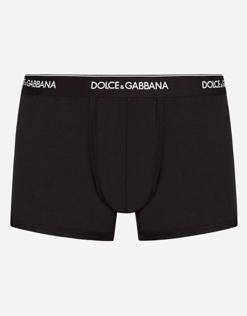Bi-pack boxers in stretch cotton 4