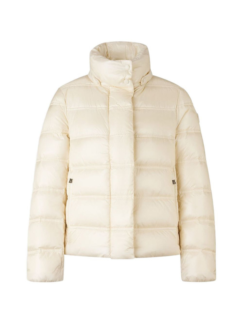 Leslie quilted funnel-neck jacket 1