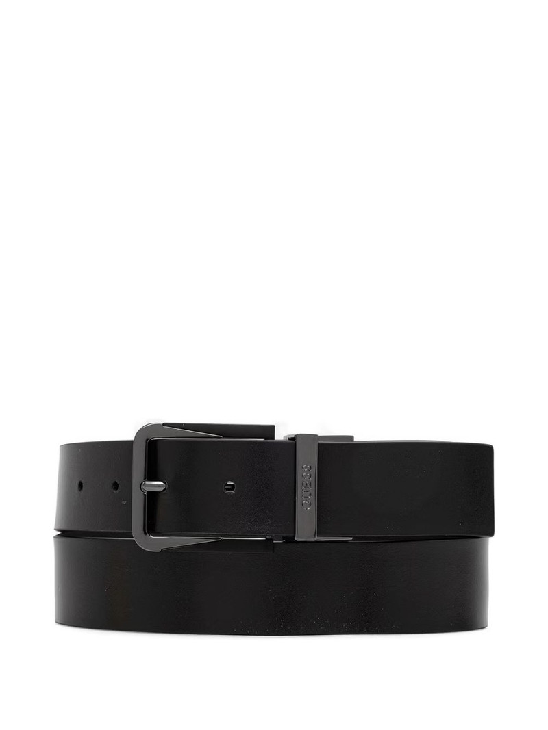 reversible saffiano-leather belt 1