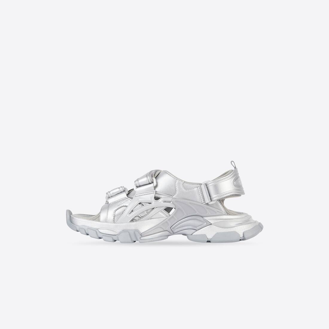 Men's Track Sandal in Silver - 4