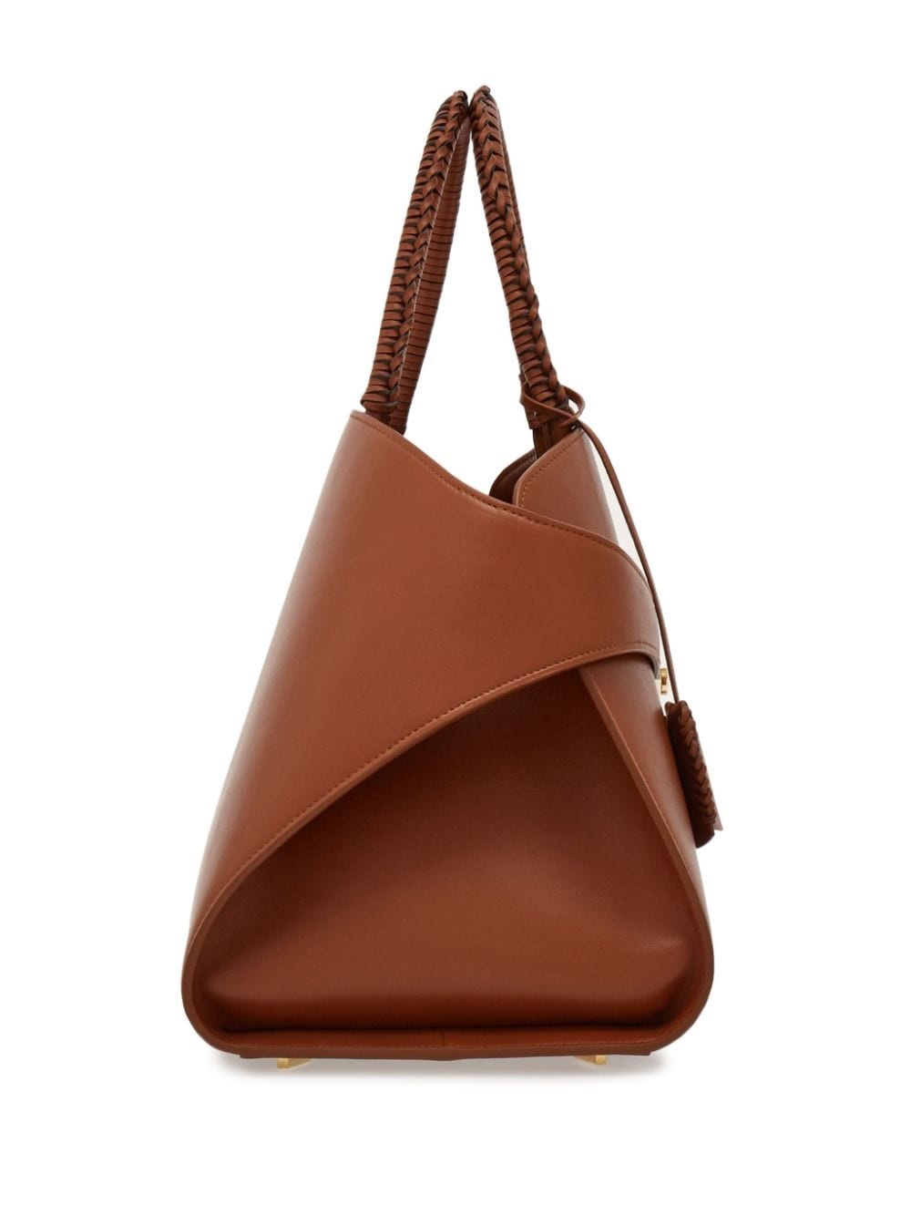 medium The Hug leather tote bag - 7