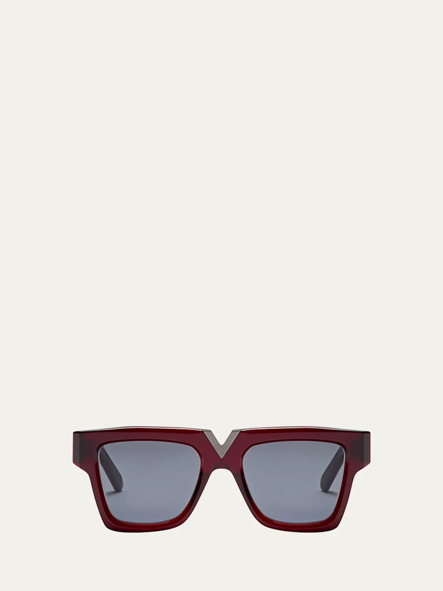 V-Gold I Acetate Square Sunglasses - 1