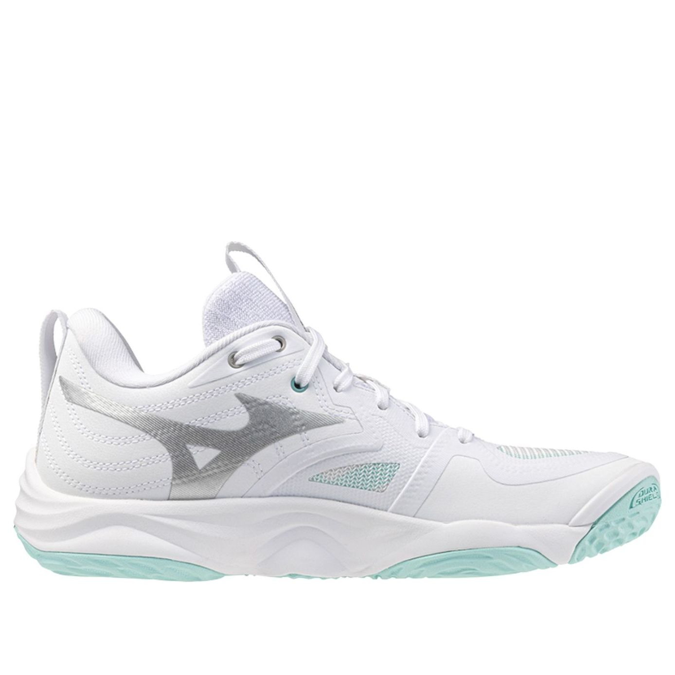 (WMNS) Mizuno Wave Momentum Elite 'White Blue Tint' V1GC251245 - 2