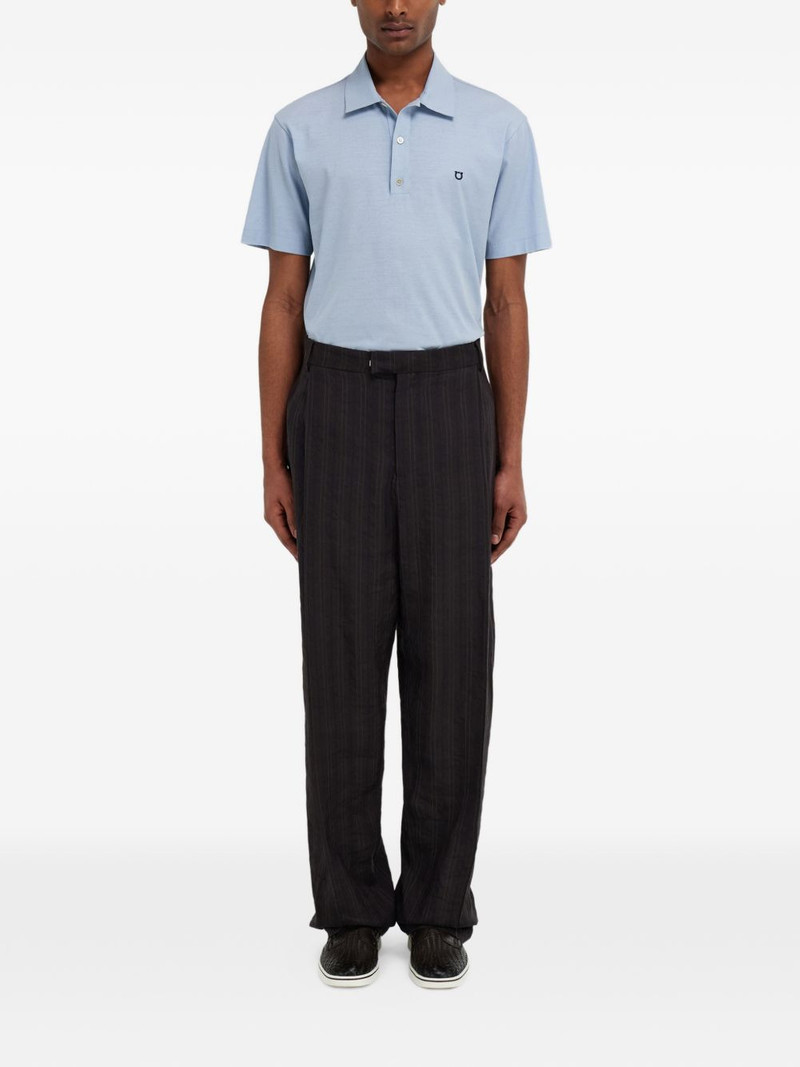 FERRAGAMO short sleeve jersey polo outlook