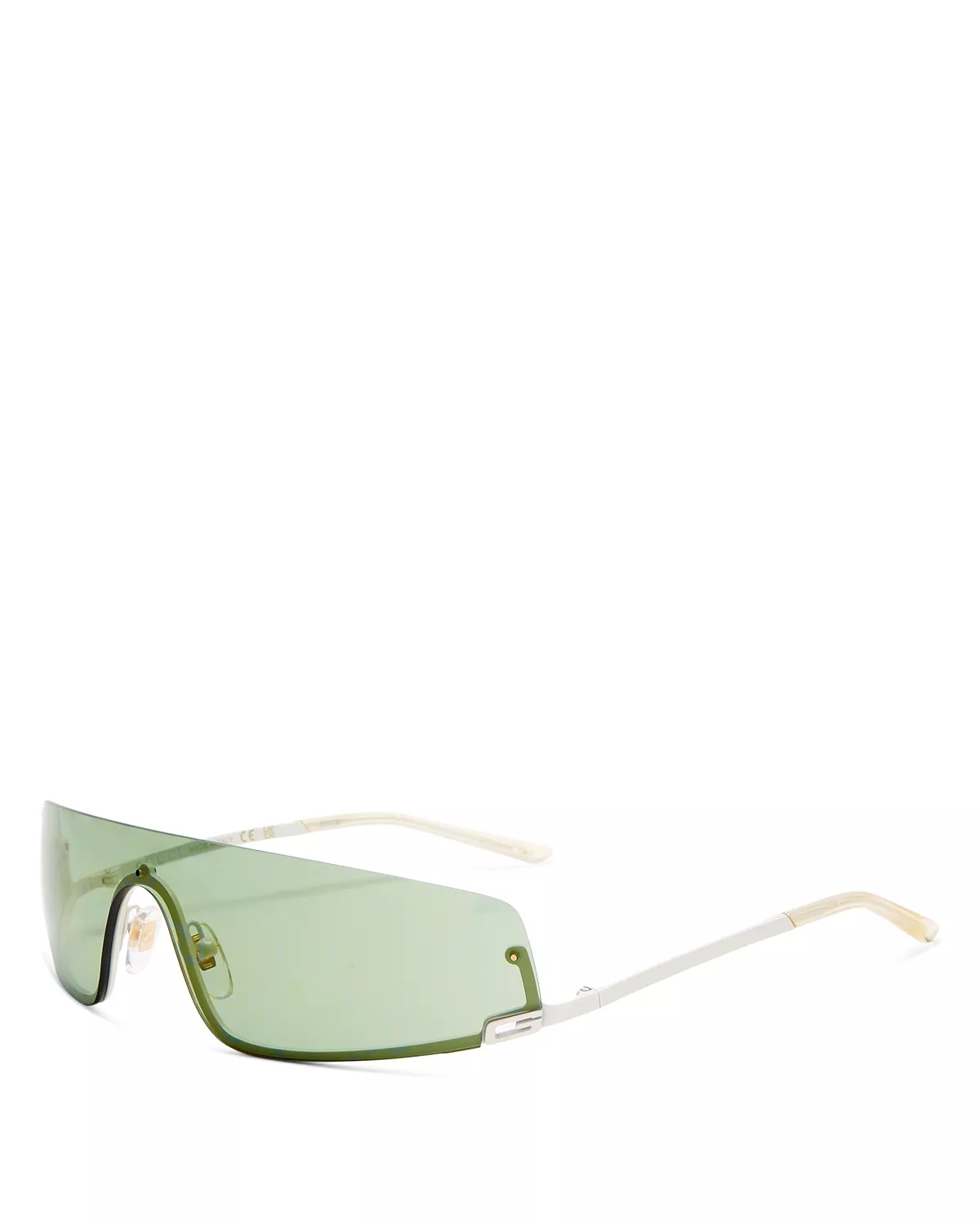 Rimless Shield Sunglasses, 99mm - 1