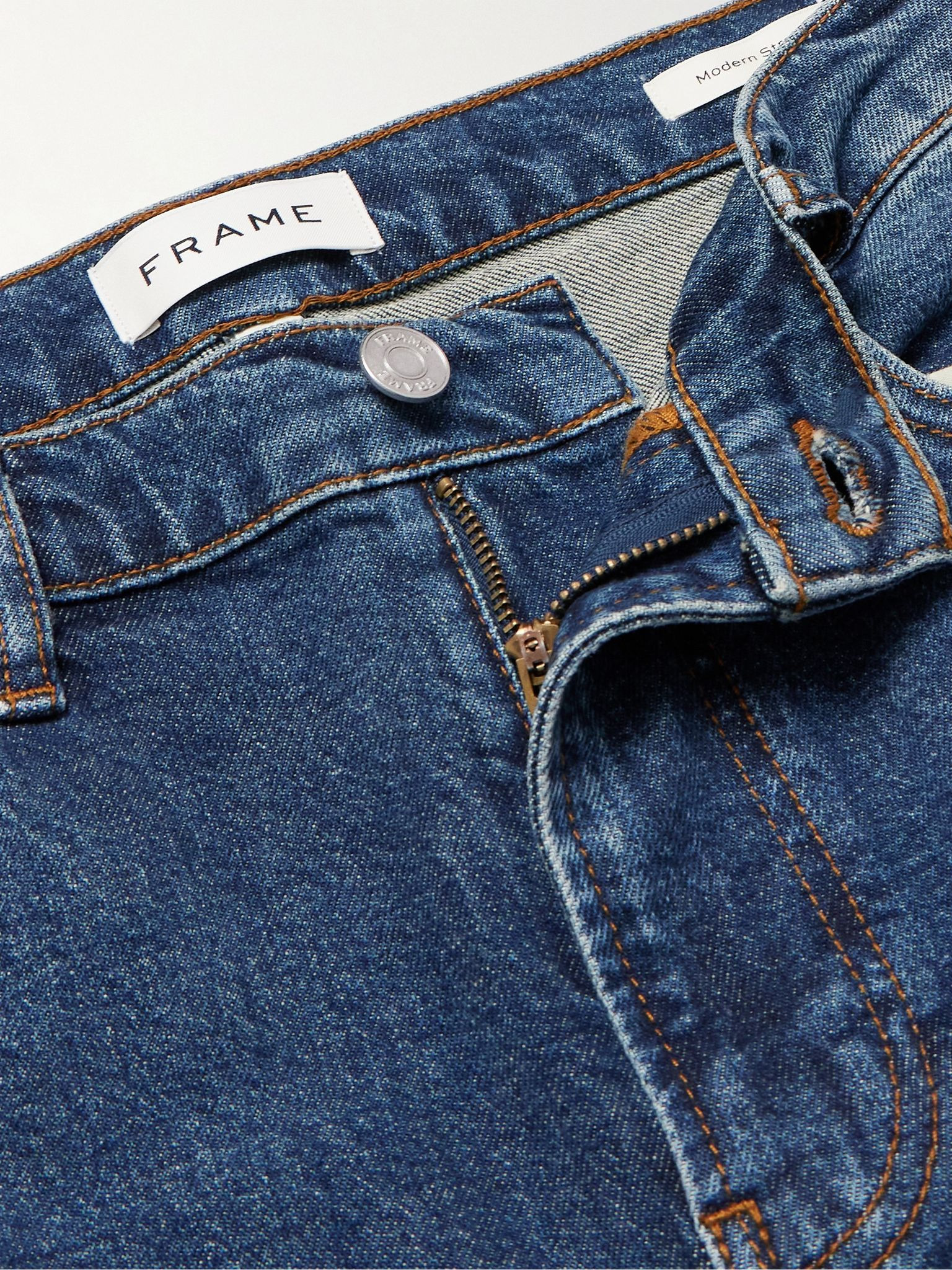 The Modern Straight-Leg Jeans Blue - 6