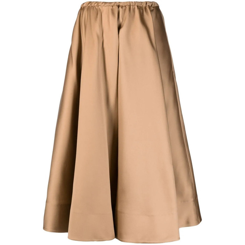 Valentino Garavani Pleated Mid-Length Skirt 1