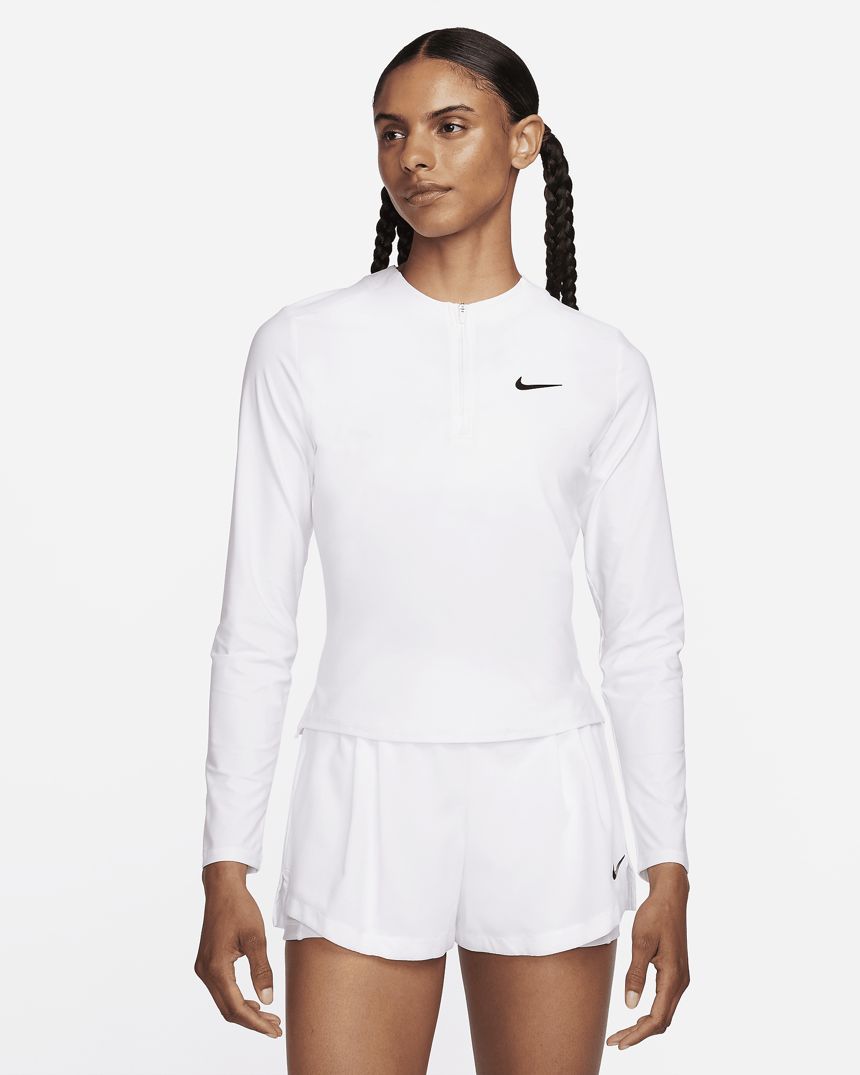 NikeCourt Advantage Women's Dri-FIT 1/4-Zip Tennis Mid Layer - 1