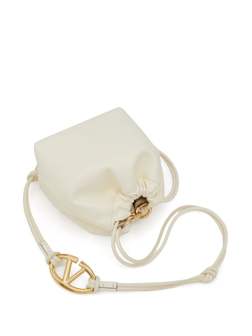 mini VLogo Pouf bucket bag - 6