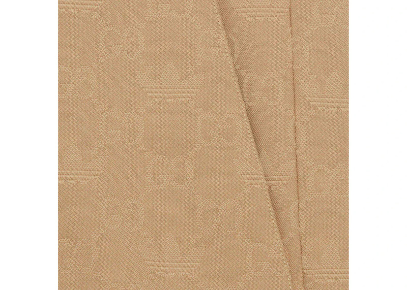 GUCCI Gucci x adidas GG Trefoil Jacquard Shorts Beige outlook