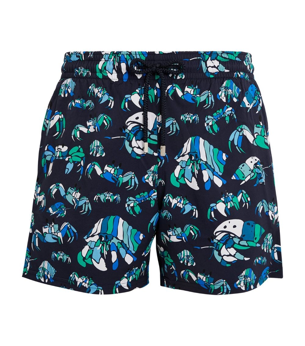 Hermit Crab Print Moorise Swim Shorts - 1