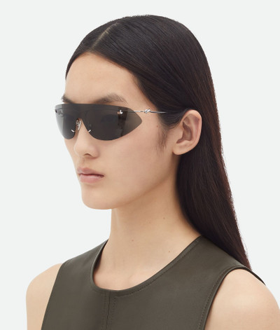Bottega Veneta Knot Shield Sunglasses outlook